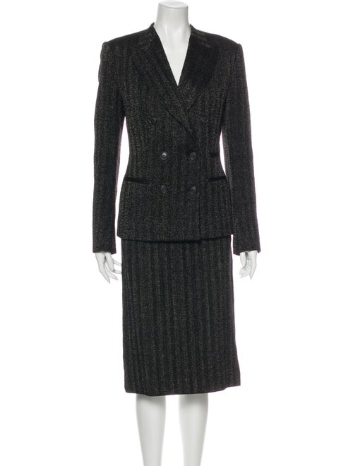 Donna Karan Wool Skirt Suit Wool