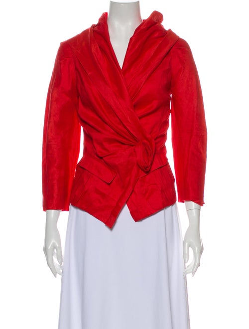 Donna Karan Blazer Red