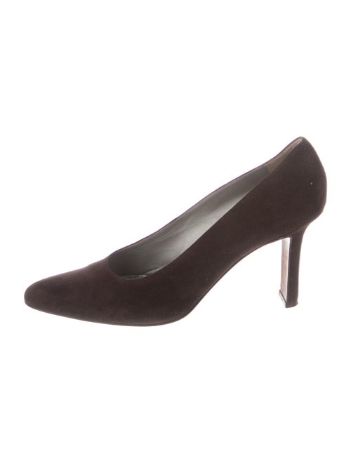 Donna Karan Suede Pumps Brown