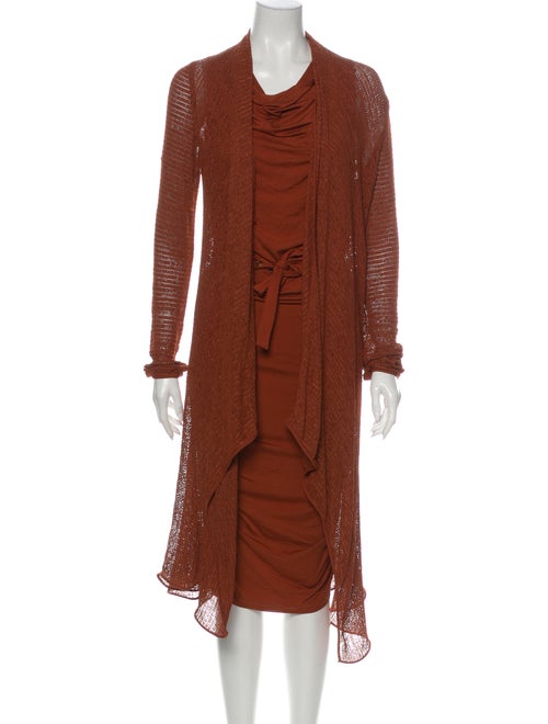 Donna Karan Dress Set Brown