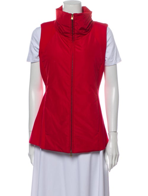 Donna Karan Vest Red