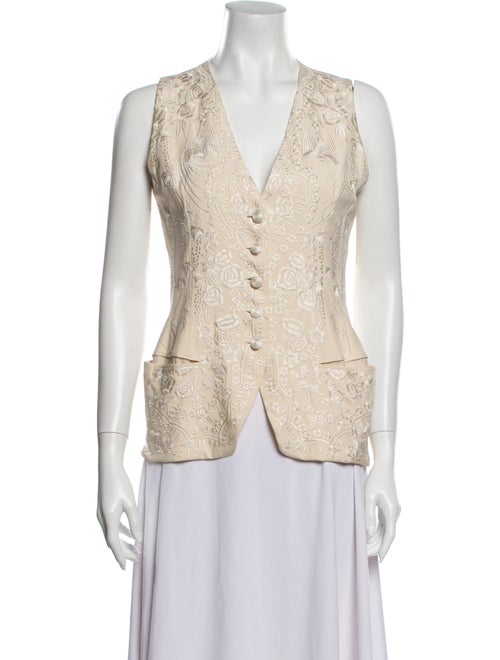 Donna Karan Silk Vest