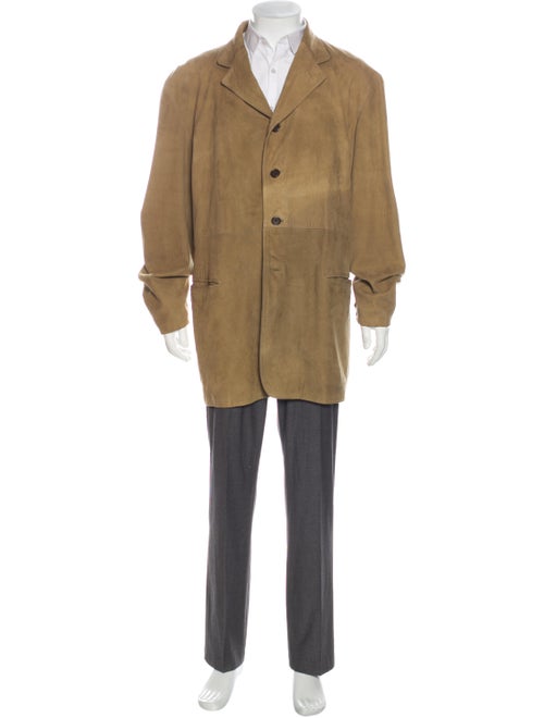 Donna Karan Leather Coat