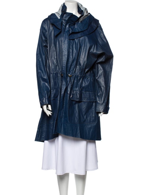 Donna Karan Coat Blue