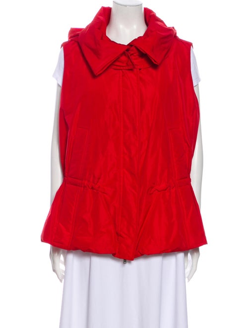 Donna Karan Vest Red
