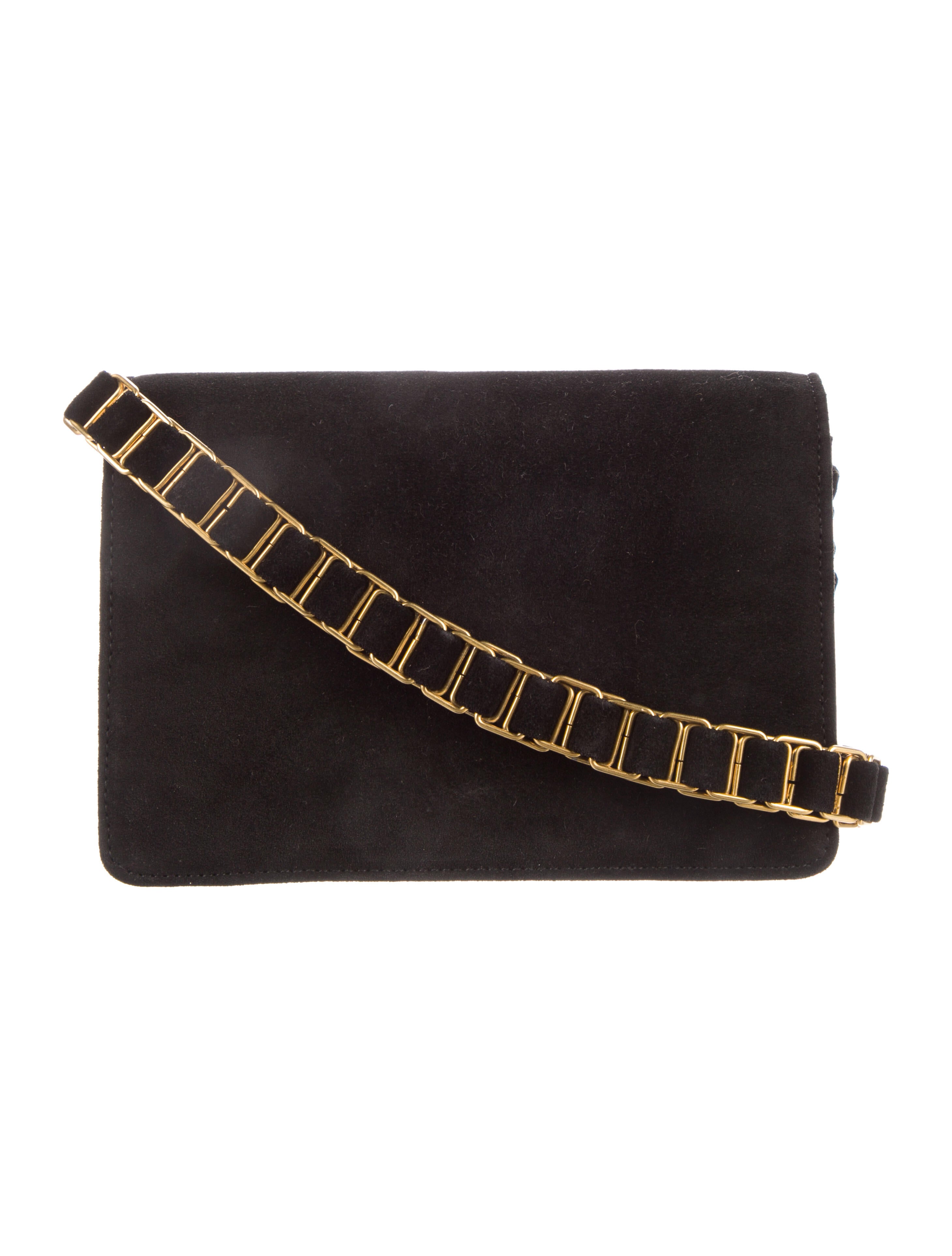 Donna Karan Suede Crossbody Bag Black Crossbody Bags, Handbags