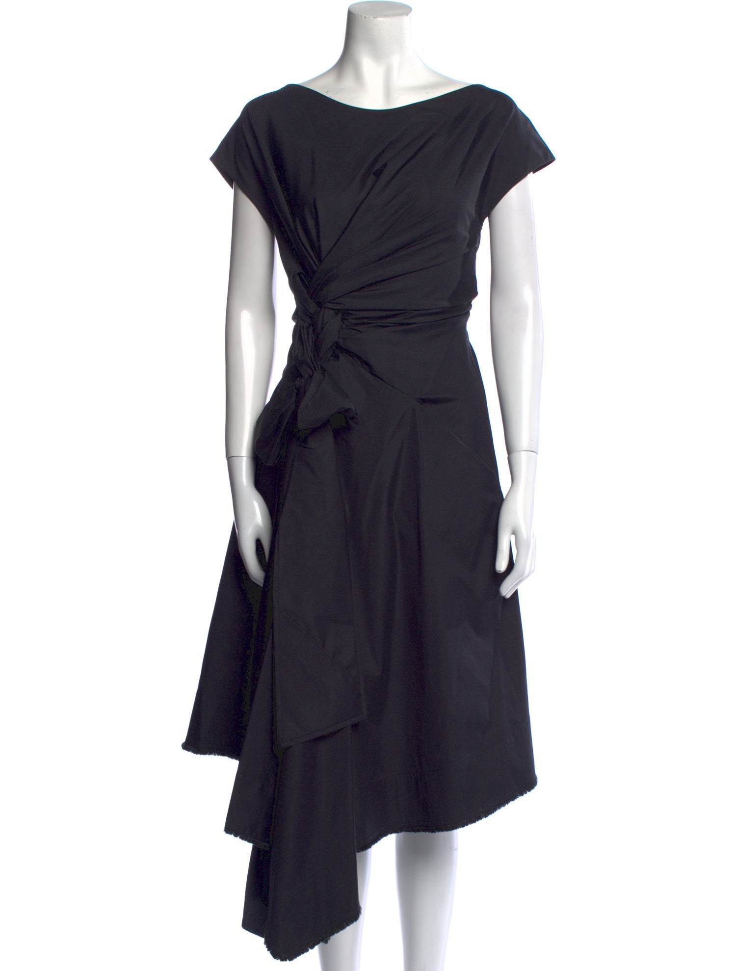 Donna Karan Silk Midi Length Dress