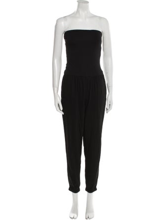 Donna Karan Strapless Jumpsuit