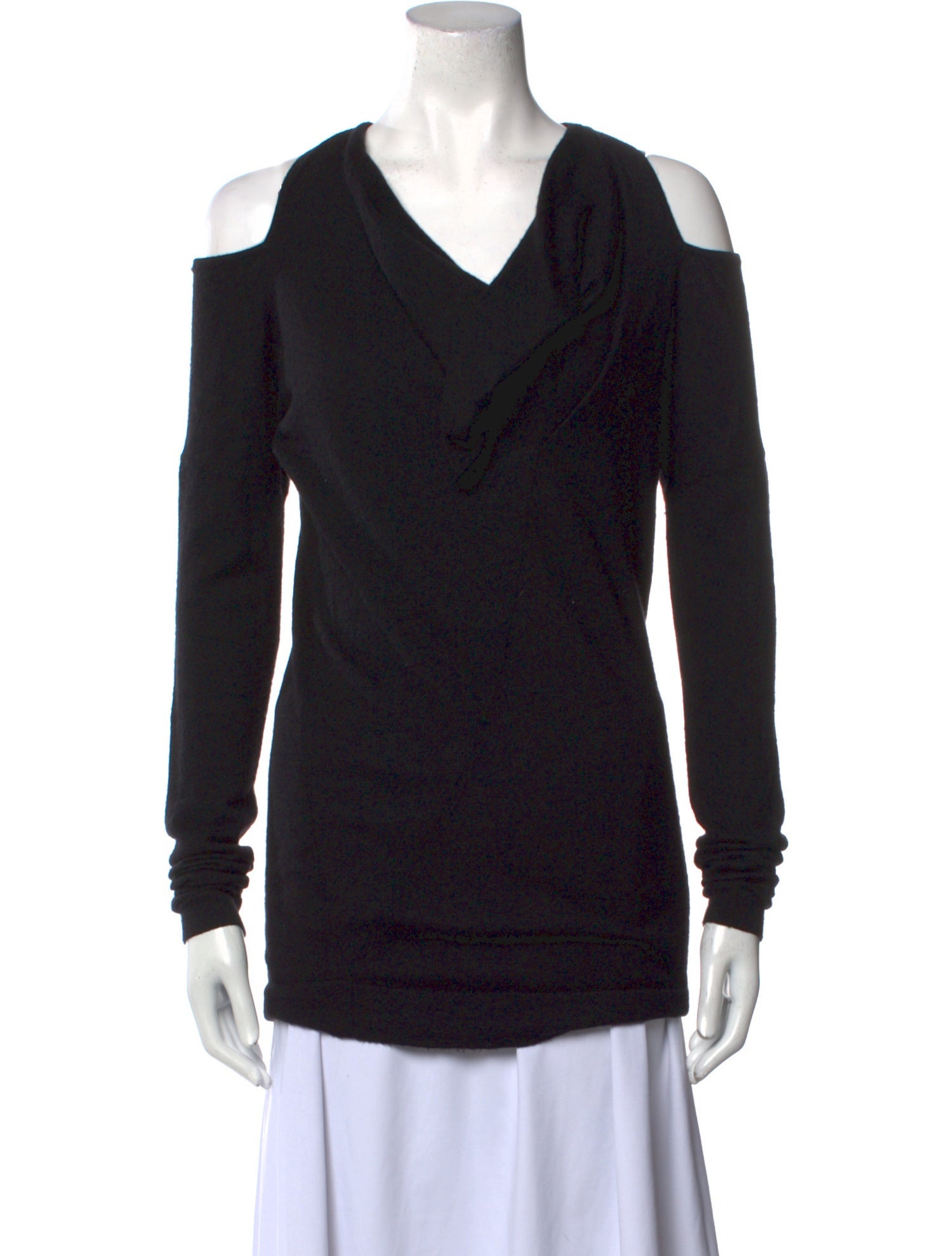 Donna Karan Cashmere Cowl Neck Sweater