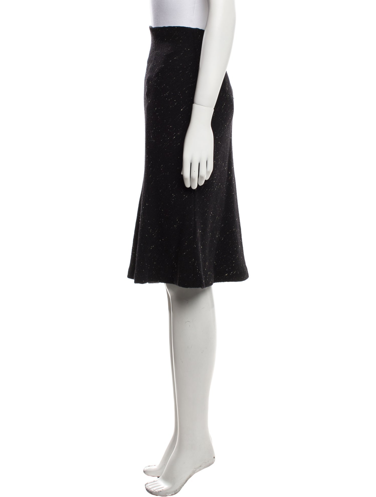 Donna Karan Wool Knee-Length Skirt