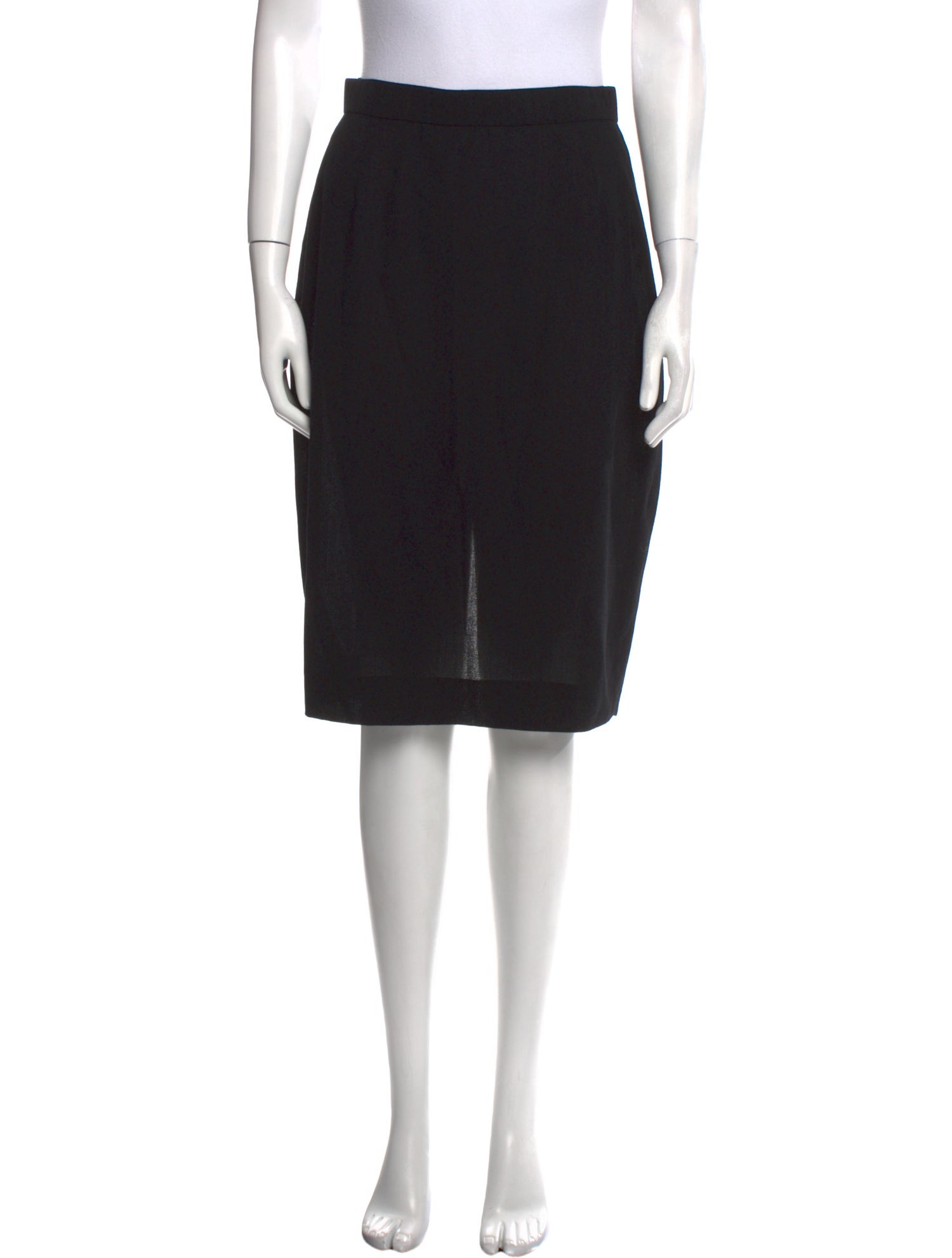 Donna Karan Wool Knee-Length Skirt