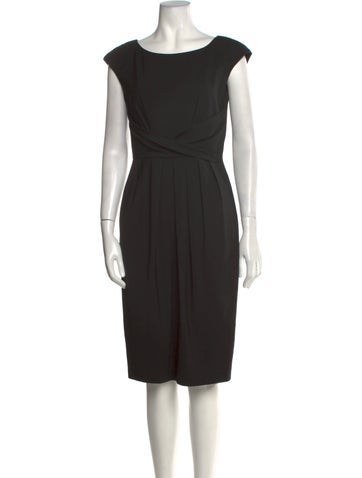 Donna Karan Dresses Wool Knee-Length Dress US 4 | S