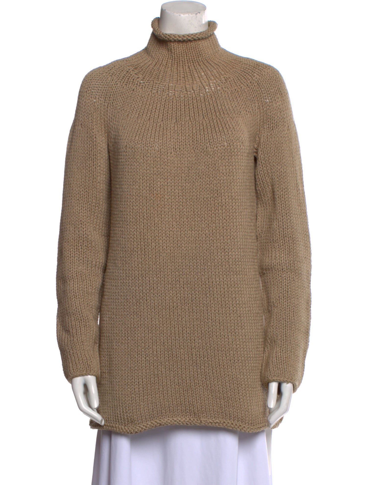 Donna Karan Mock Neck Sweater