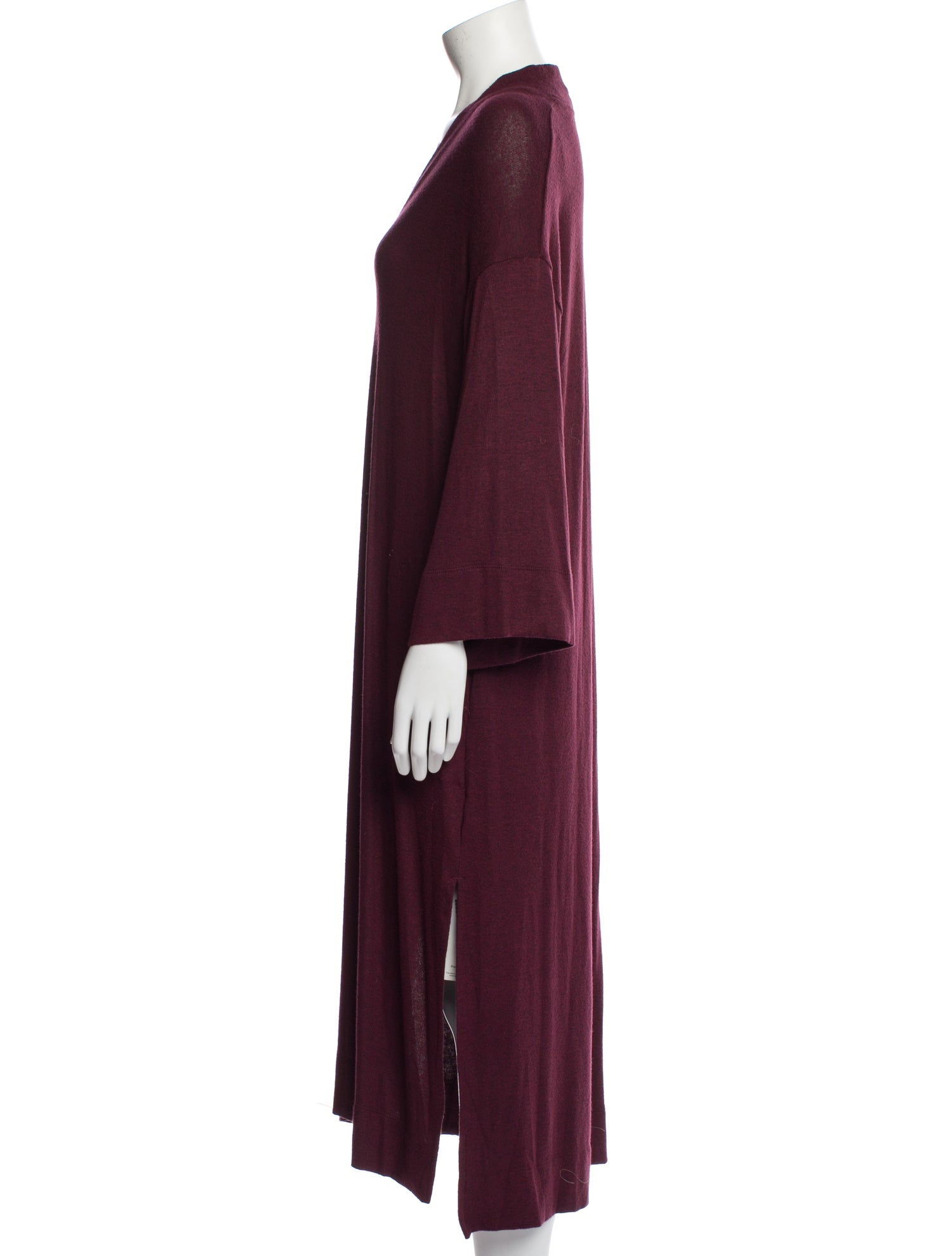 Donna Karan V-Neck Midi Length Dress