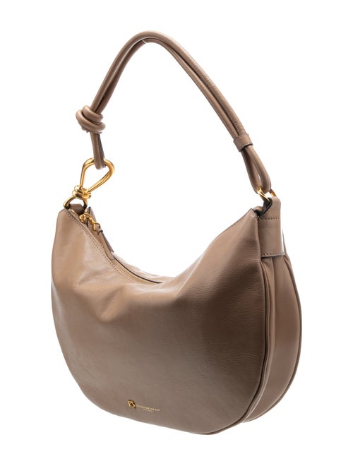 Donna Karan Leather Hobo