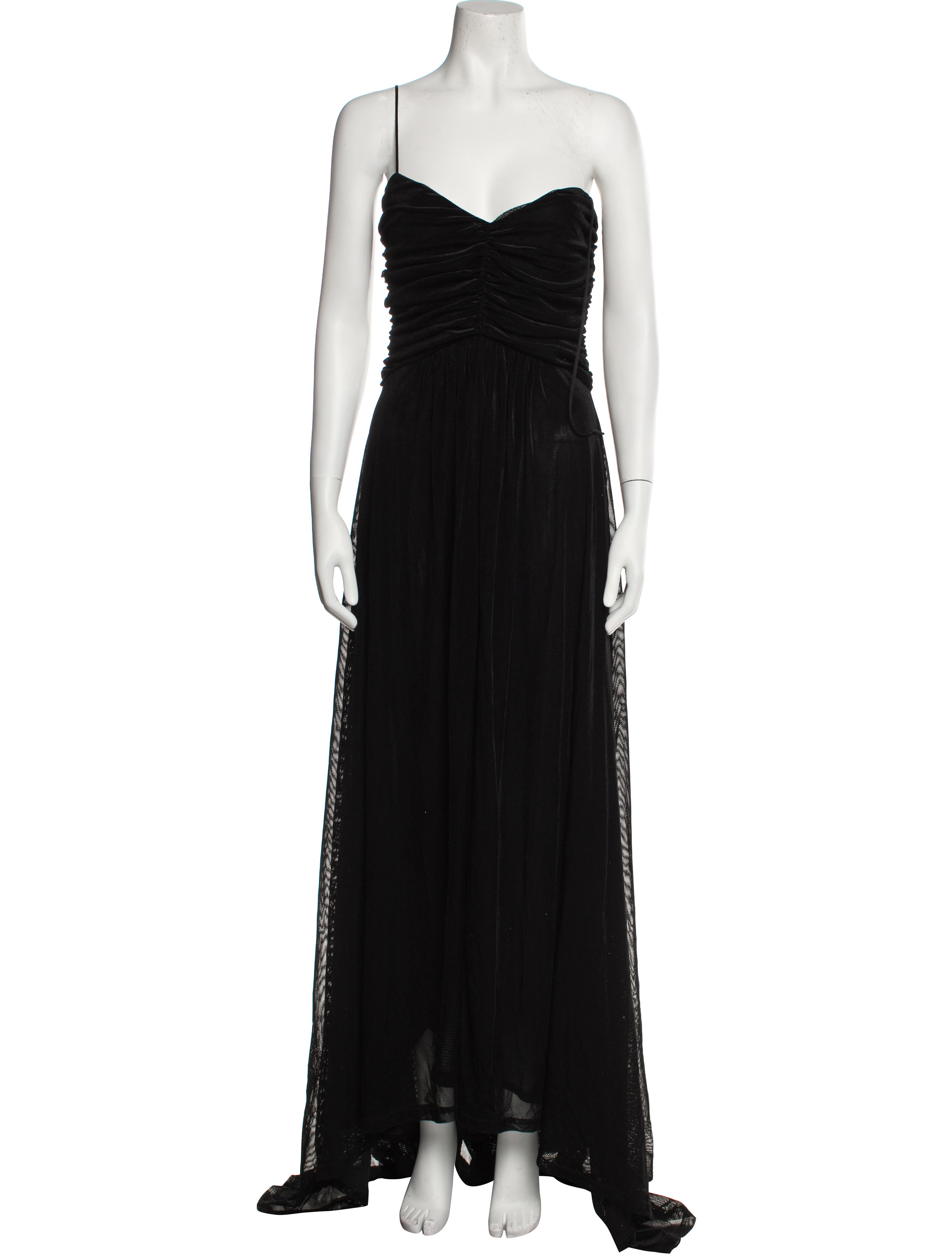 Donna Karan Strapless Long Dress