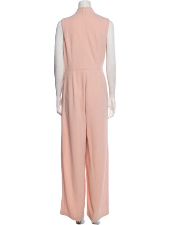 Donna Karan Mock Neck Jumpsuit