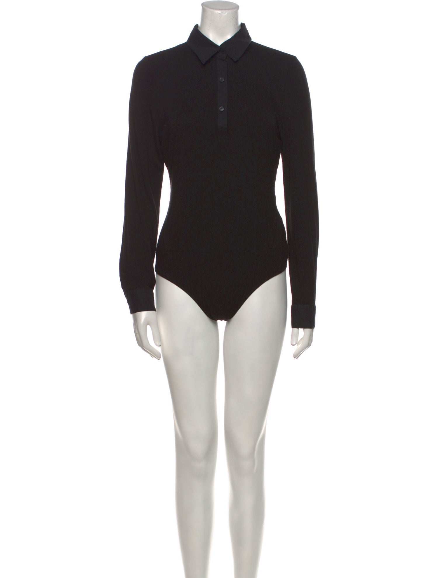 Donna Karan Long Sleeve Bodysuit