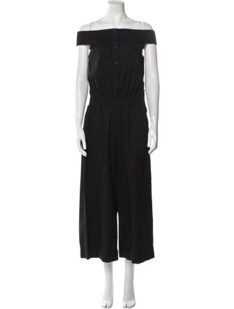 Donna Karan Off-The-Shoulder Jumpsuit