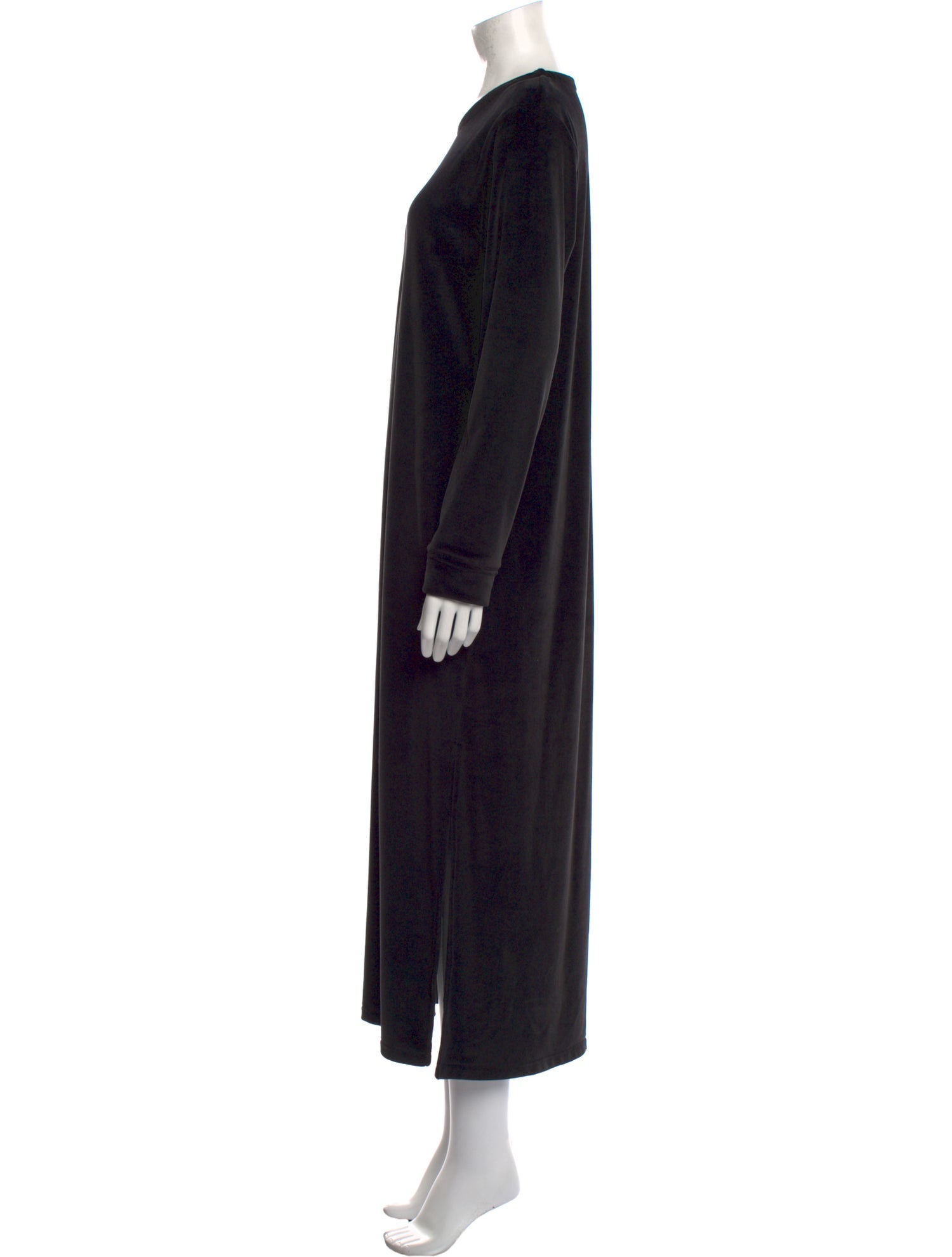 Donna Karan Crew Neck Long Dress