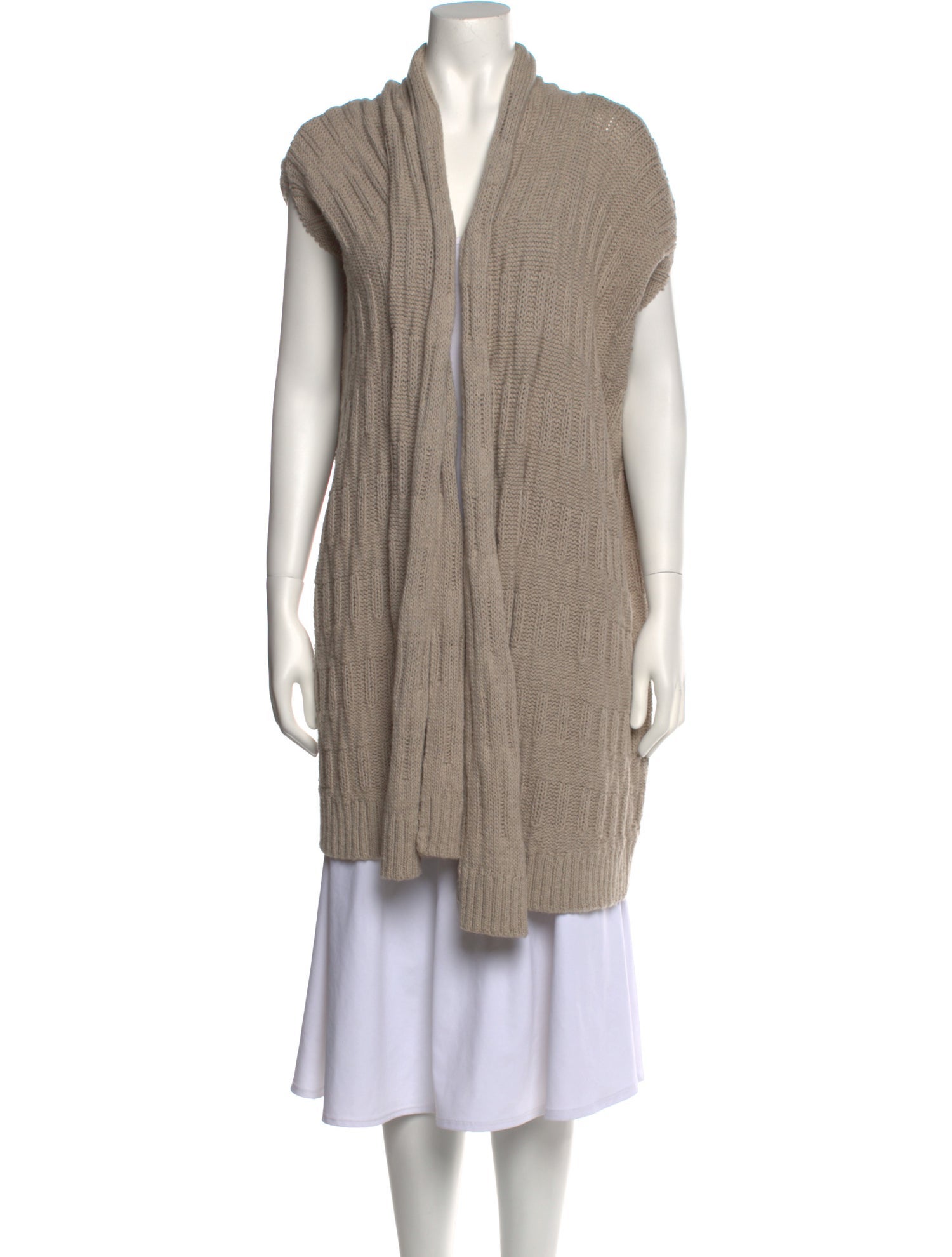 Donna Karan Alpaca V-Neck Sweater