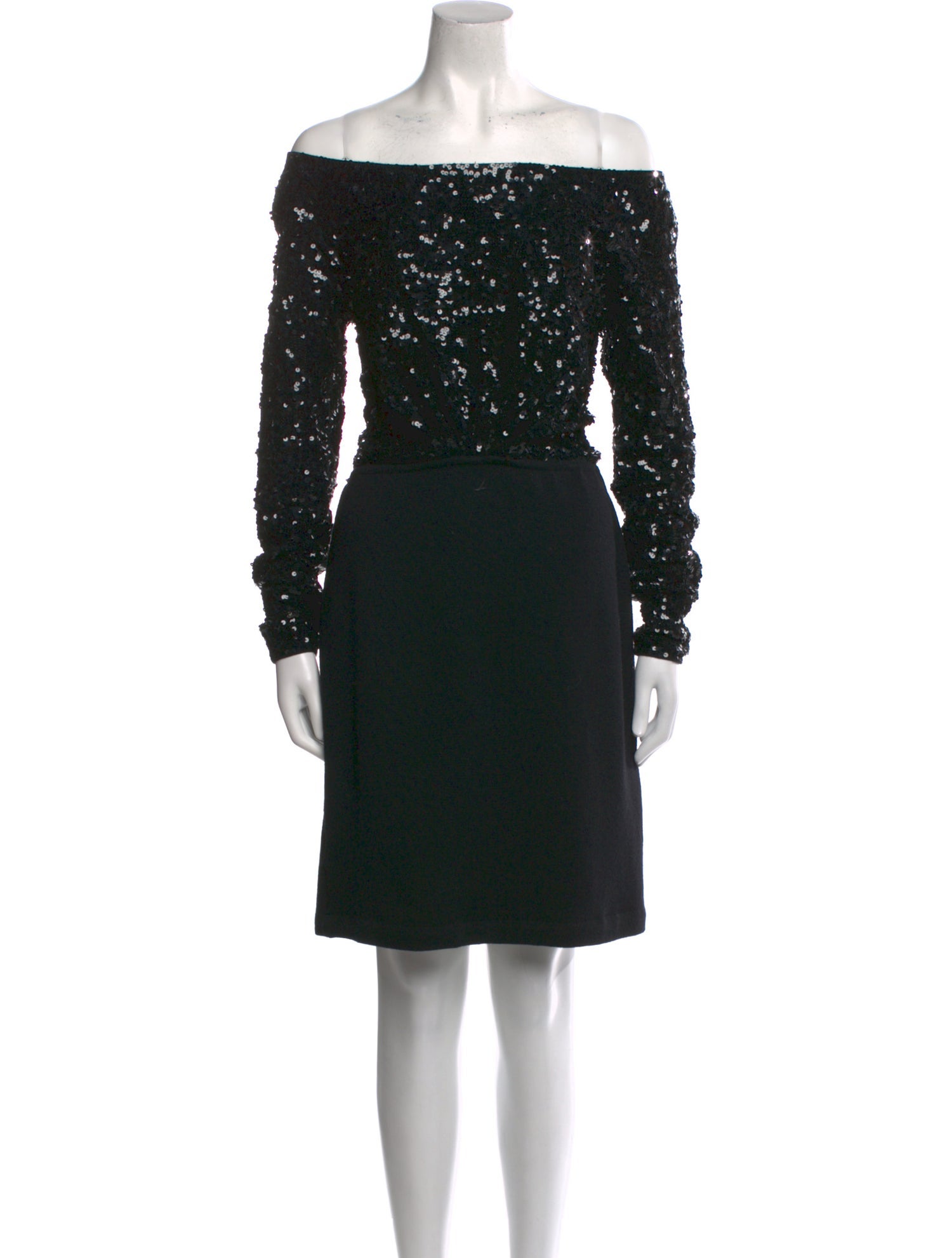 Donna Karan Wool Mini Dress