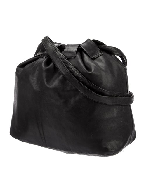Donna Karan Leather Bucket Bag