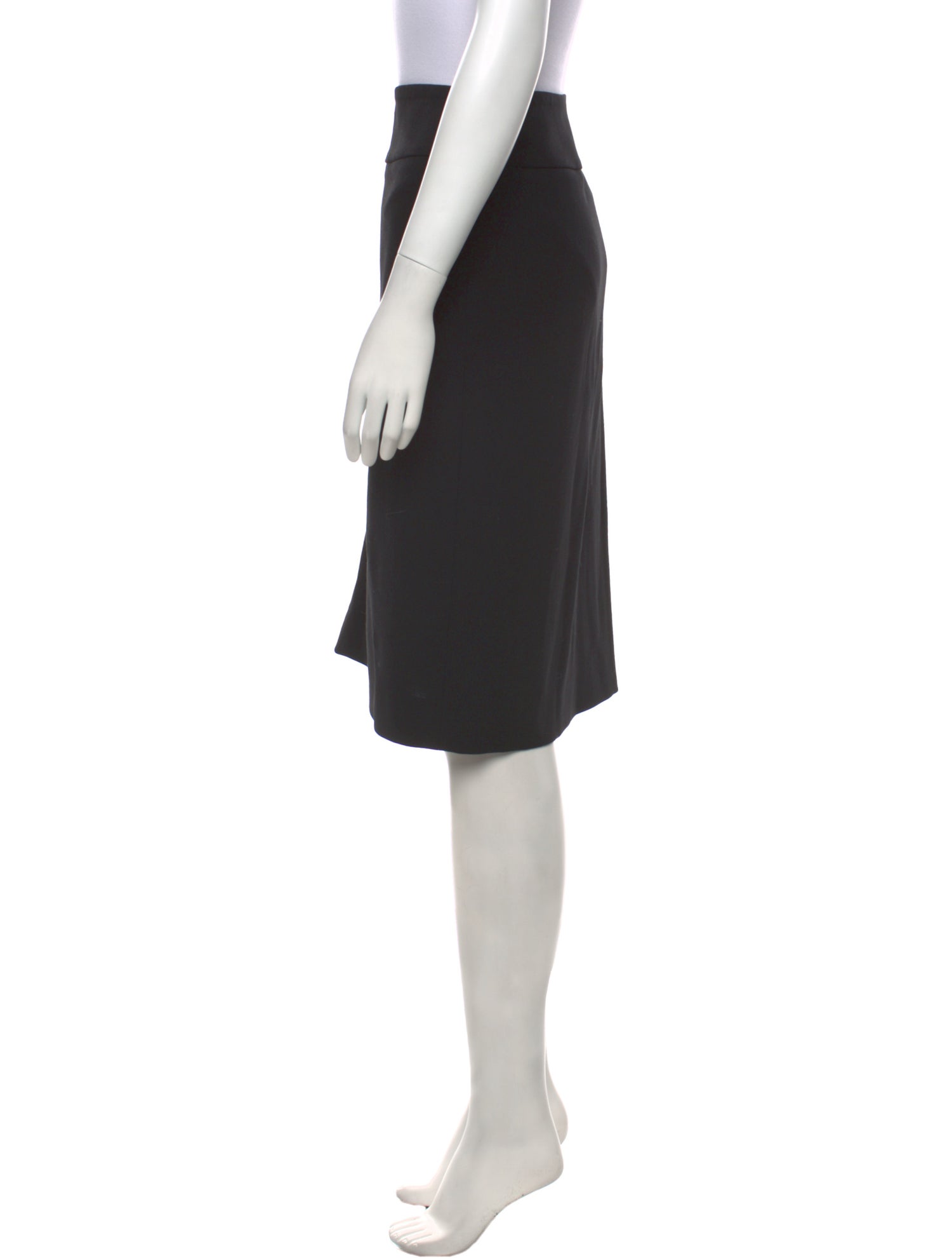 Donna Karan Wool Knee-Length Skirt
