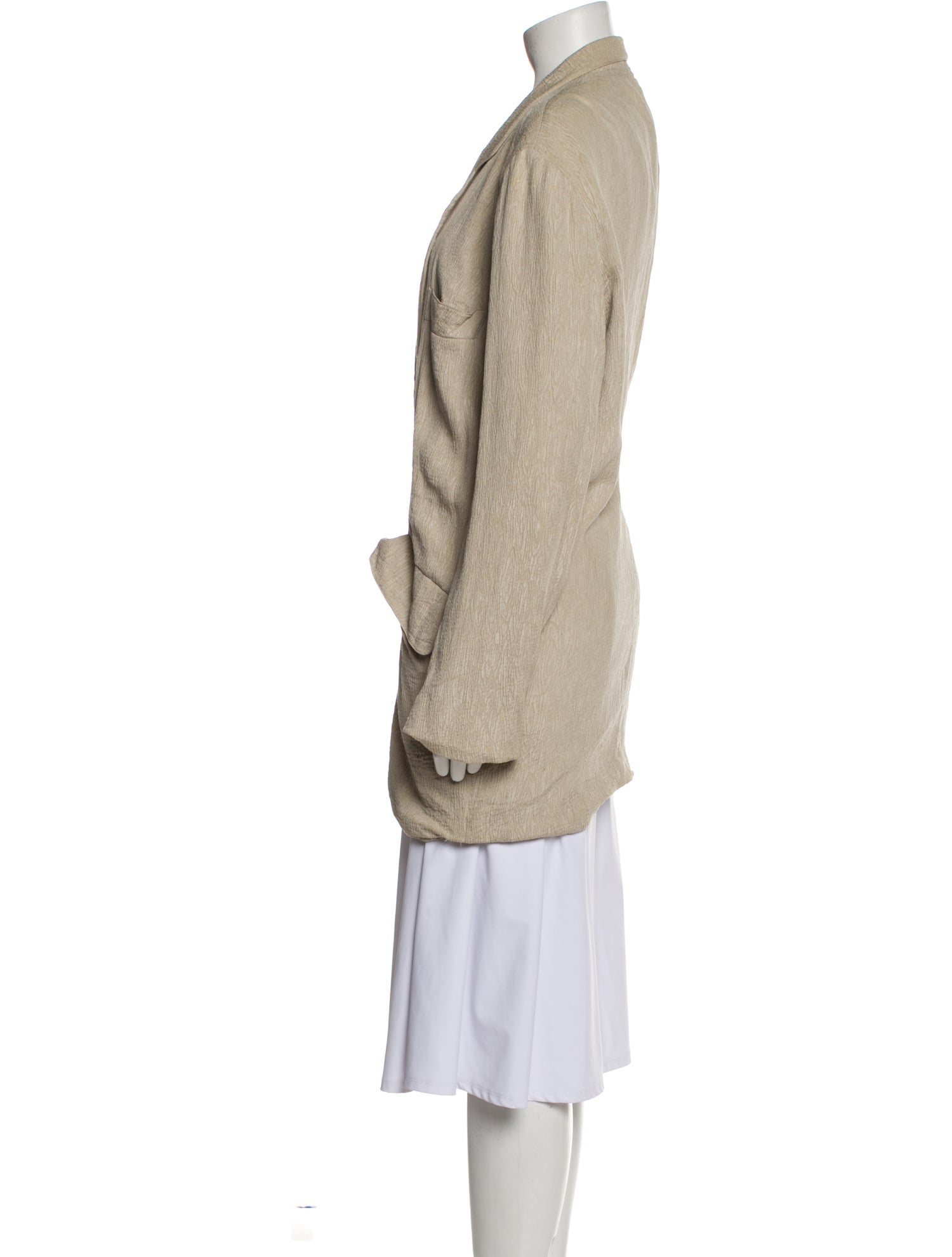 Donna Karan Silk Blazer