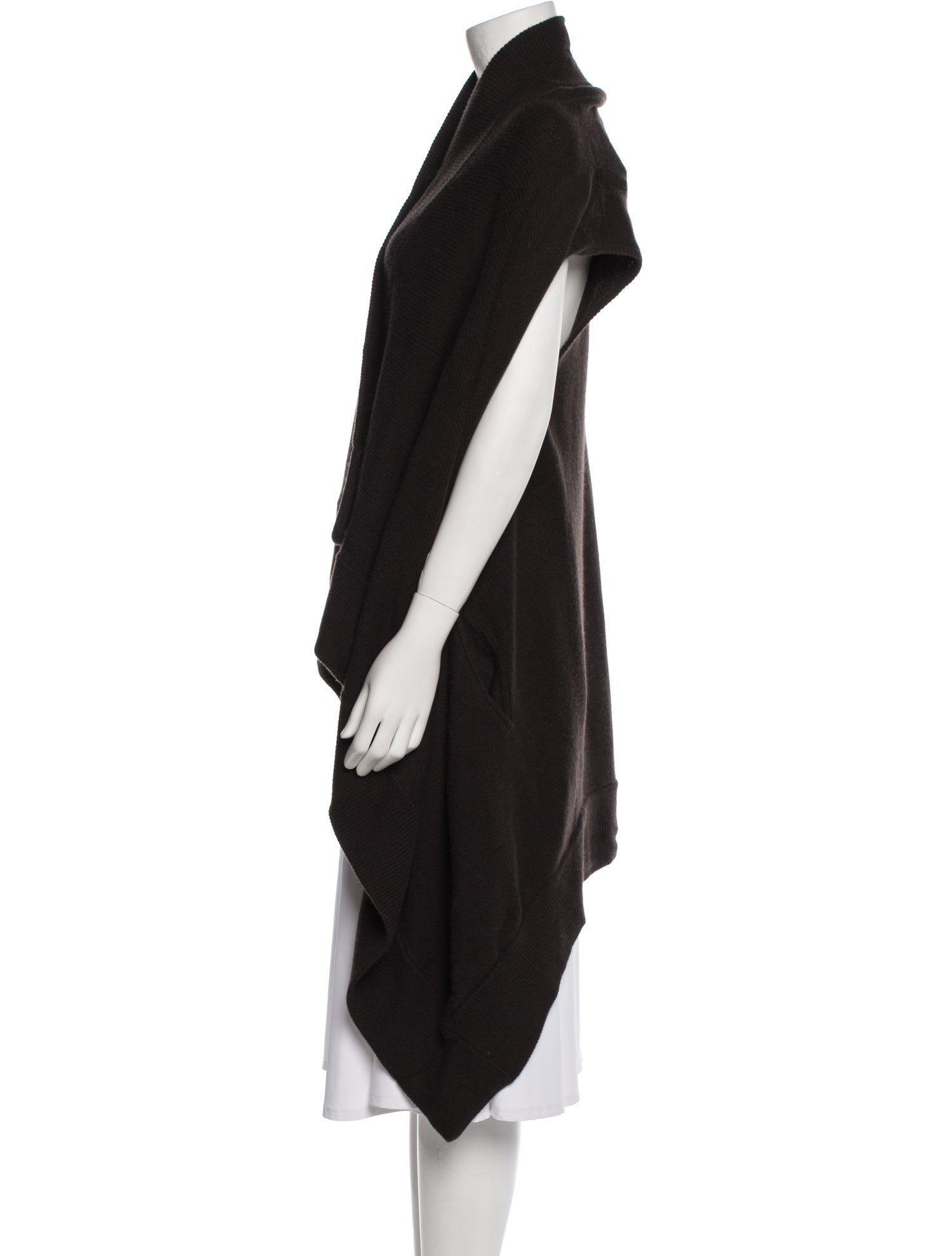 Donna Karan Cashmere Mock Neck Sweater