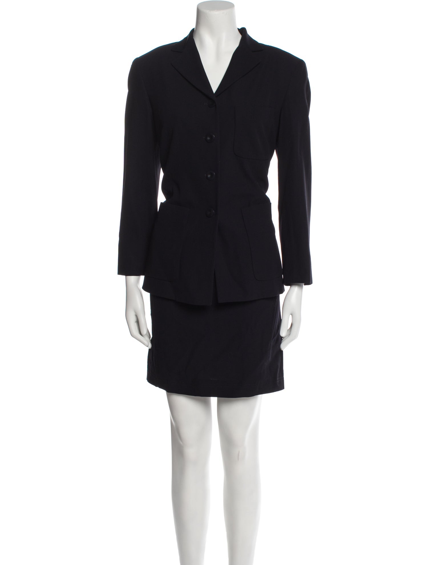 Donna Karan Wool Dress Set
