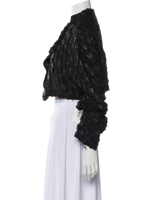 Donna Karan Patterned Bolero