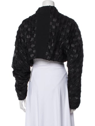 Donna Karan Patterned Bolero