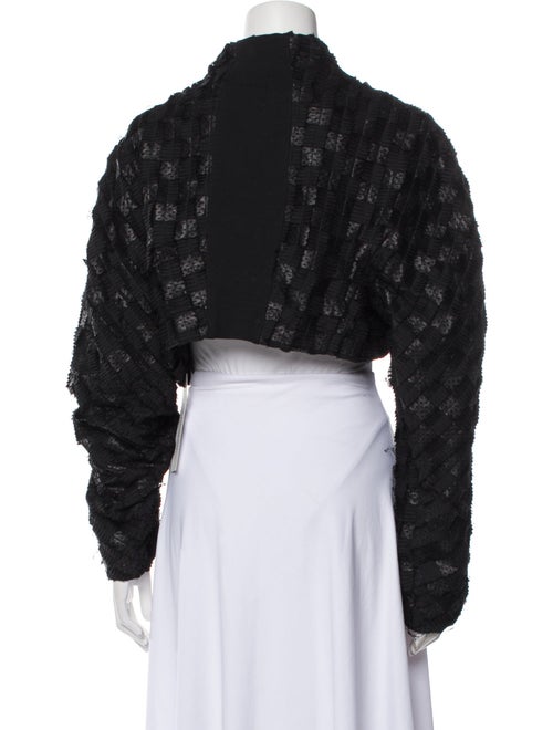 Donna Karan Patterned Bolero
