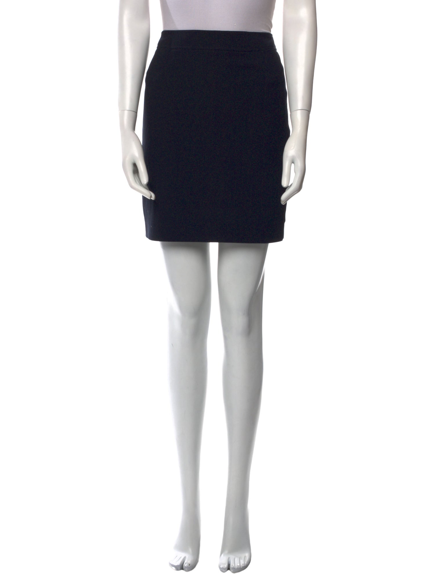 Donna Karan Wool Mini Skirt