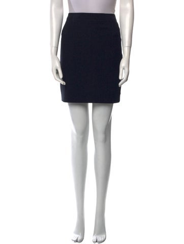 Donna Karan Skirts Wool Mini Skirt M