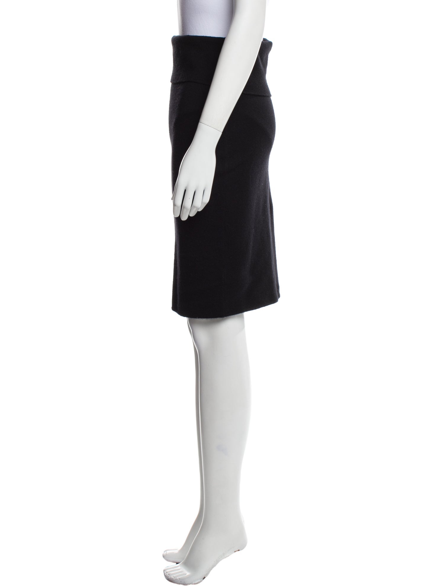 Donna Karan Cashmere Knee-Length Skirt