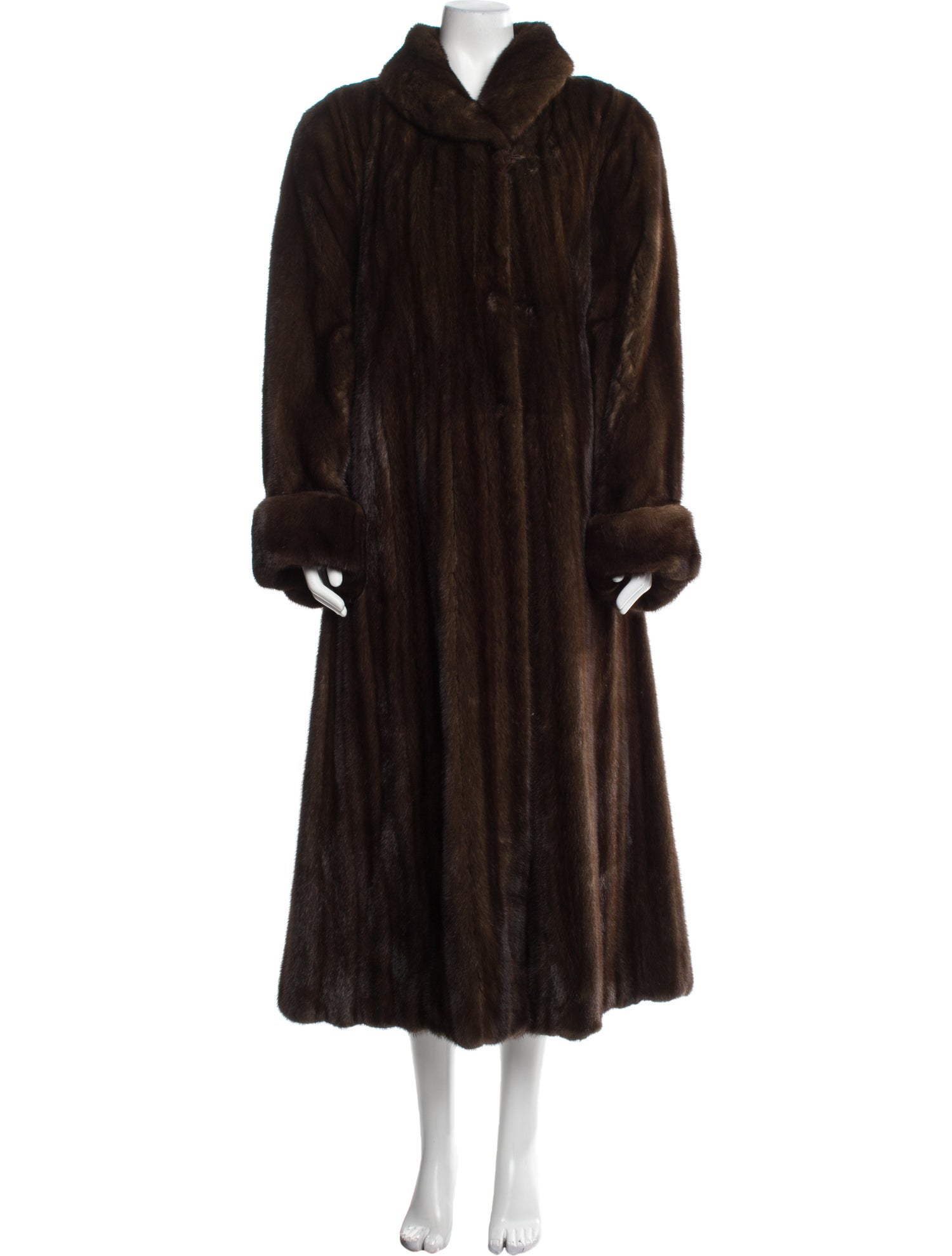 Donna Karan Mink Fur Coat