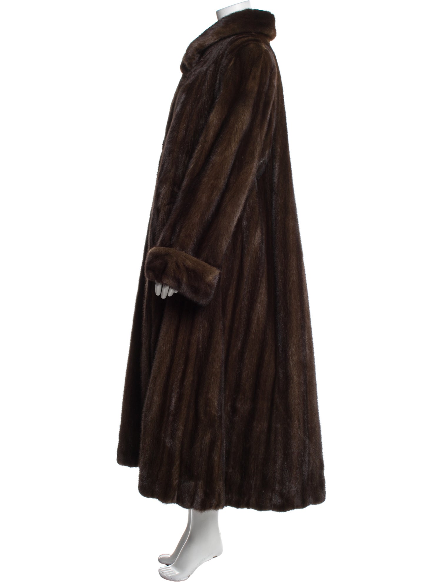Donna Karan Mink Fur Coat