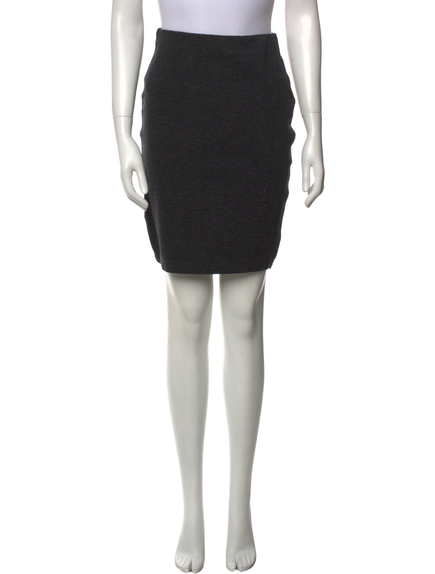 Donna Karan Wool Knee-Length Skirt