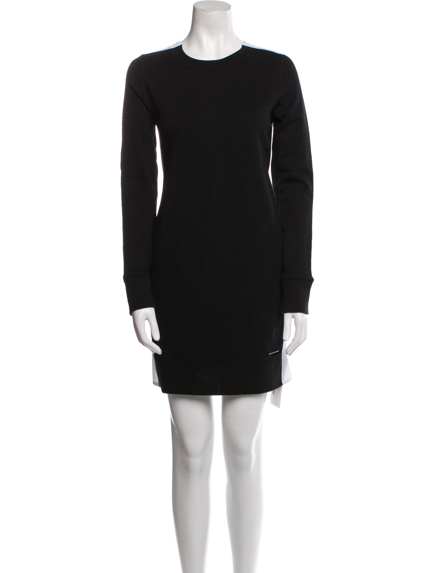 Donna Karan Crew Neck Mini Dress