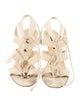 Donna Karan Suede Gladiator Sandals