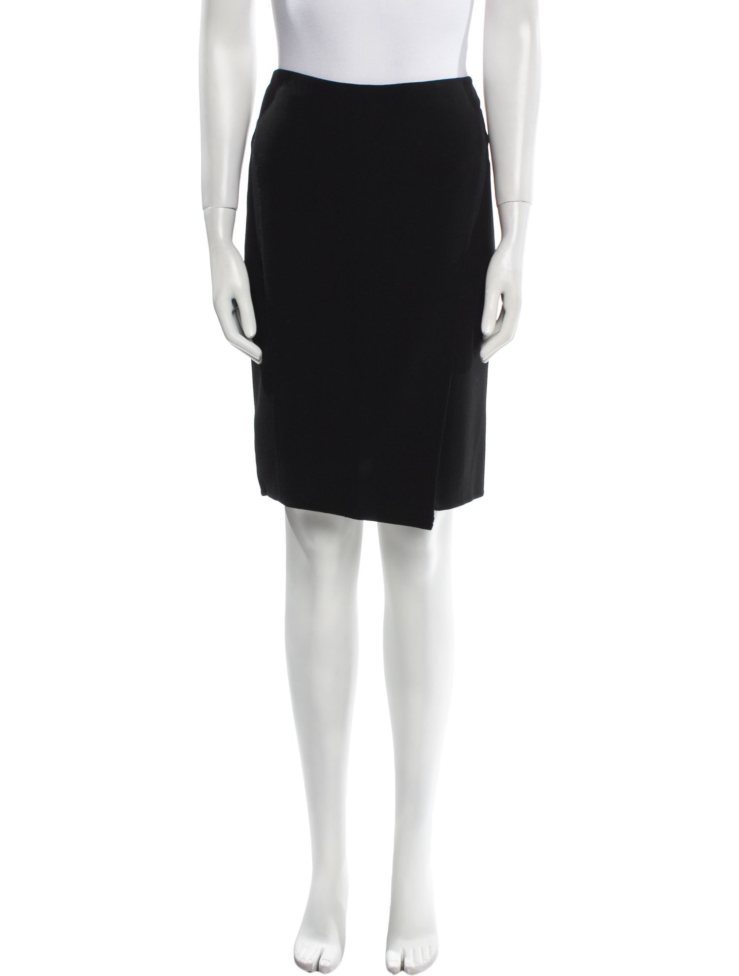 Donna Karan Wool Knee-Length Skirt