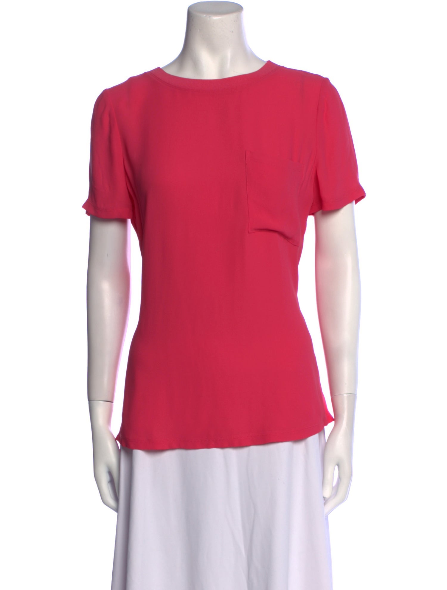 Donna Karan Crew Neck Short Sleeve T-Shirt w/ Tags