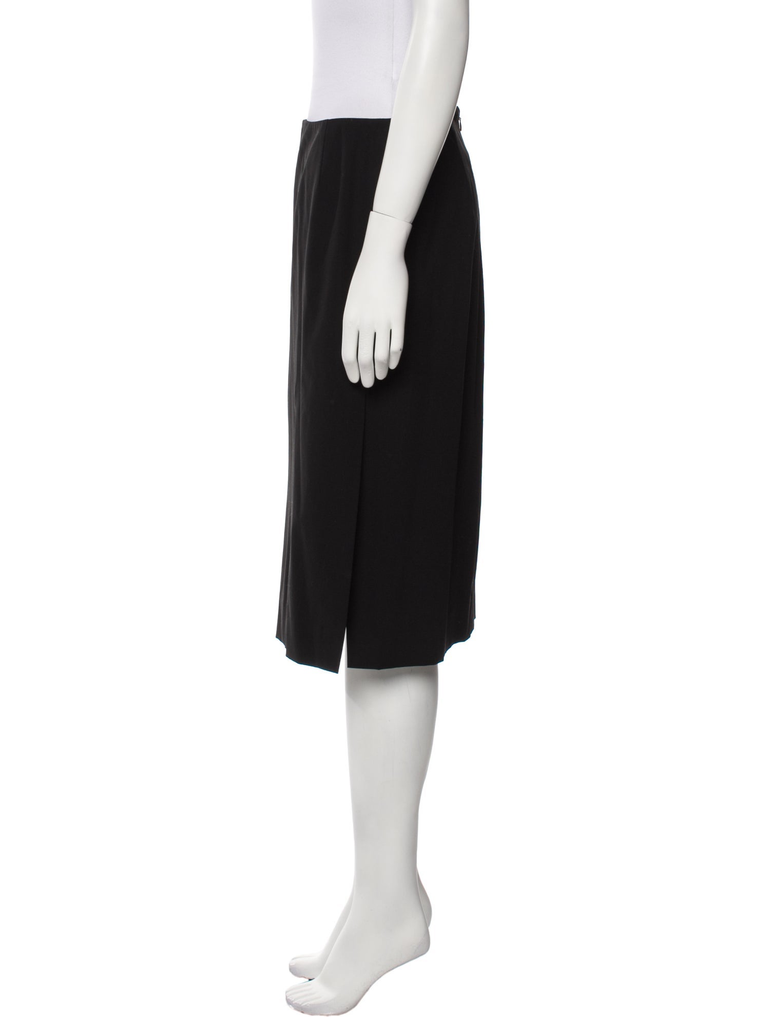 Donna Karan Wool Knee-Length Skirt