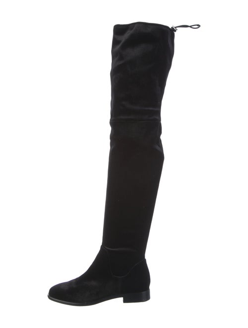 Donna Karan Suede Sock Boots