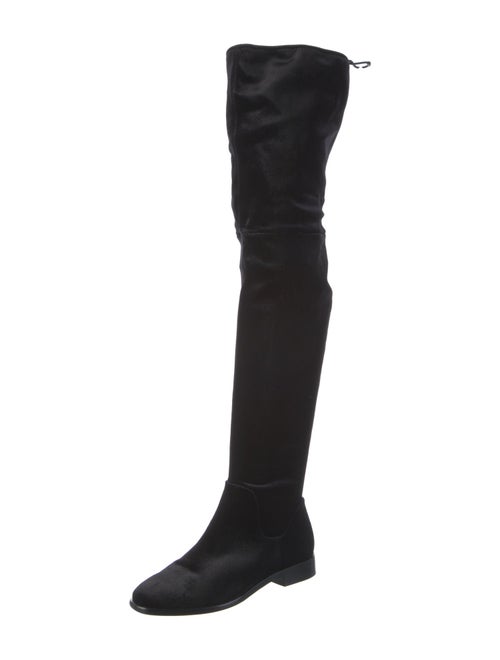 Donna Karan Suede Sock Boots