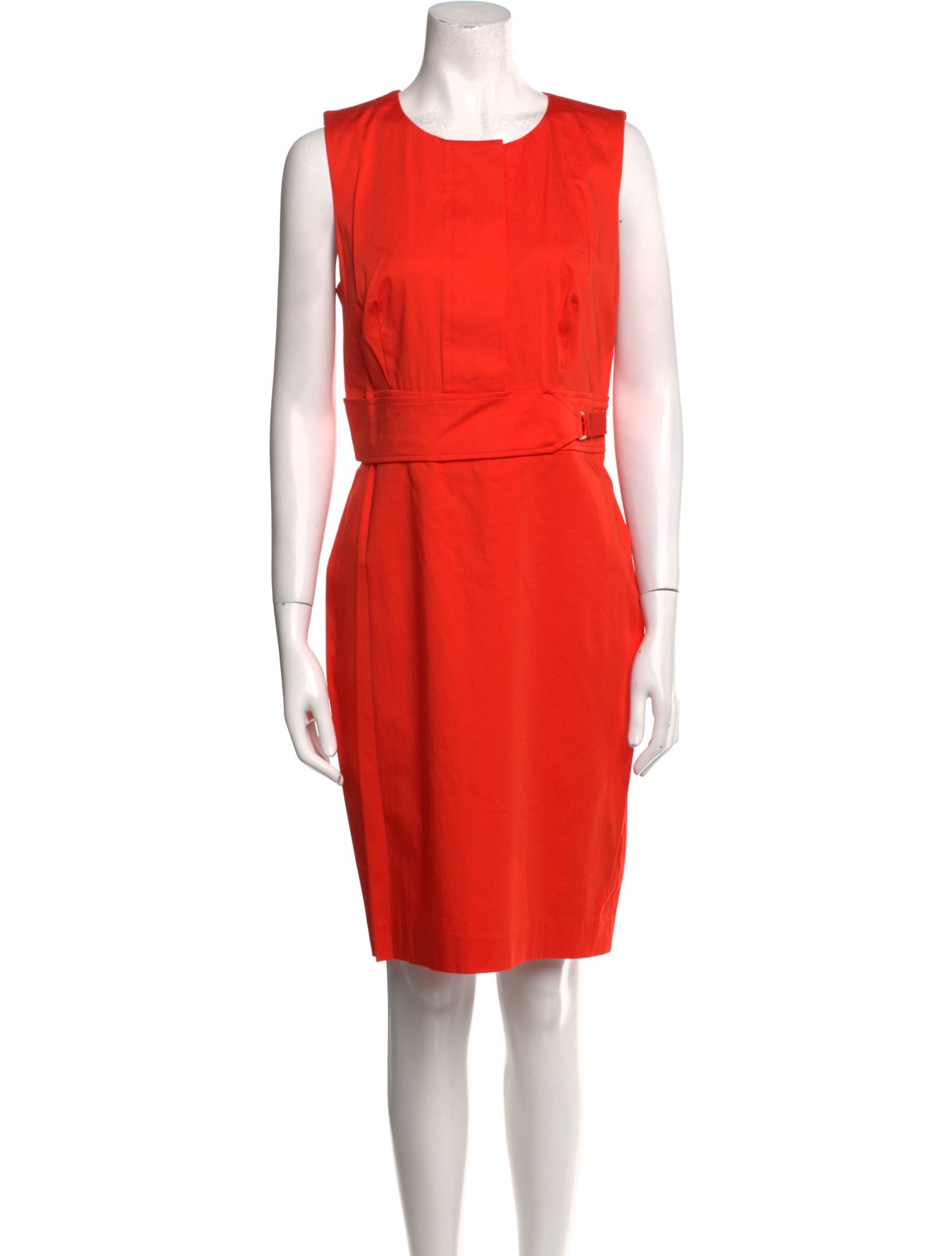 Donna Karan Crew Neck Knee-Length Dress w/ Tags