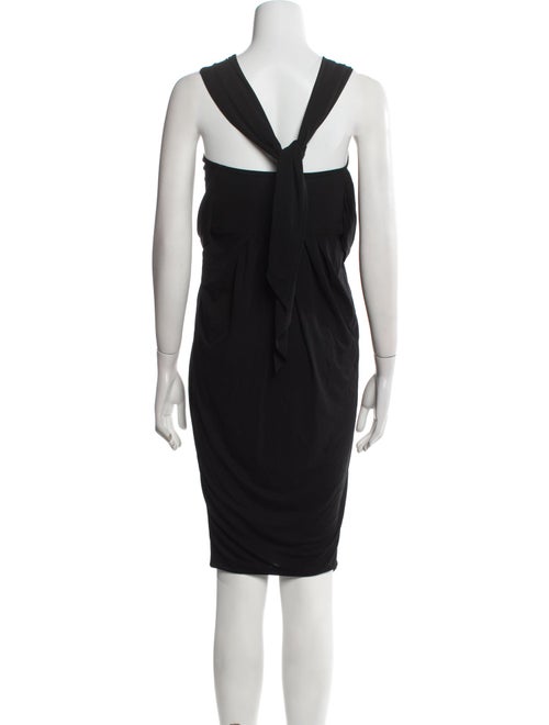 Donna Karan Square Neckline Long Dress