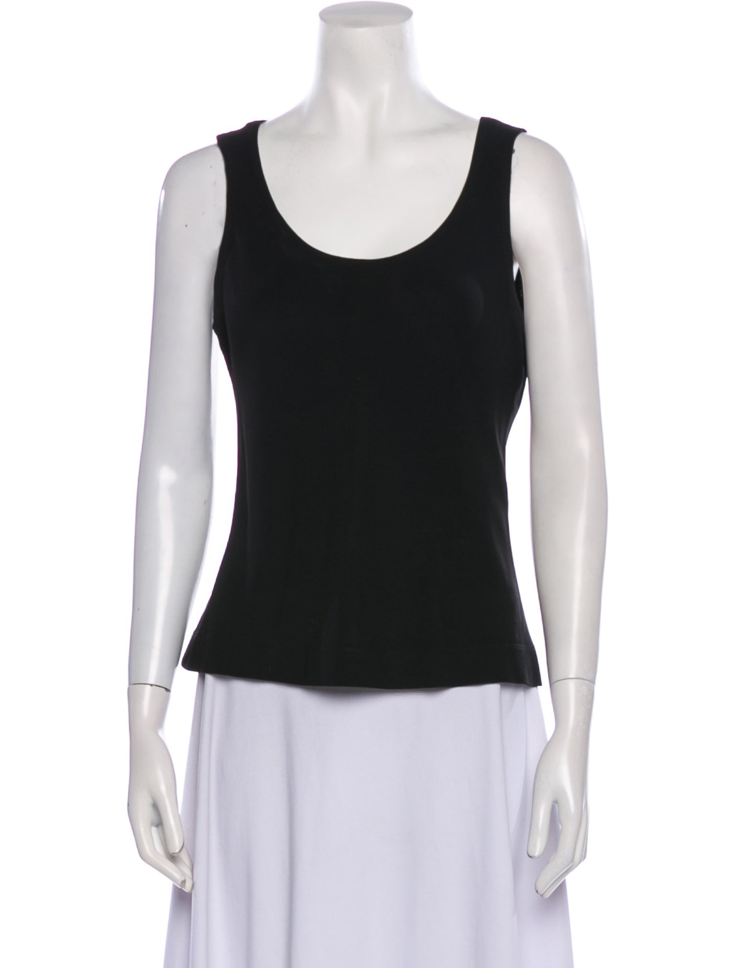 Donna Karan Scoop Neck Sleeveless Top